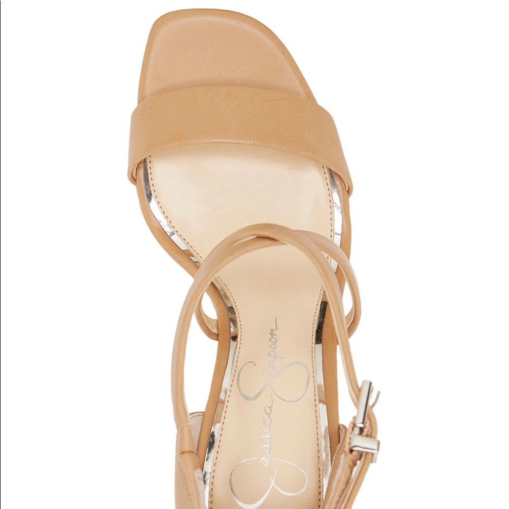 Jessica Simpson's Samira sandal wedge heel.